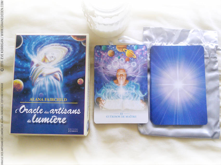L'Oracle des Artisans de Lumière de Alana Fairchild et Mario Dugay Review - Graine d'Eden Développement personnel, spiritualité, tarots et oracles divinatoires, Bibliothèques des Oracles, avis, présentation, review tarot oracle , revue tarot oracle