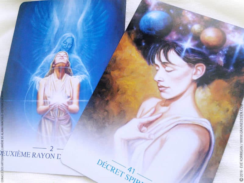 L'Oracle des Artisans de Lumière de Alana Fairchild et Mario Dugay Review - Graine d'Eden Développement personnel, spiritualité, tarots et oracles divinatoires, Bibliothèques des Oracles, avis, présentation, review tarot oracle , revue tarot oracle