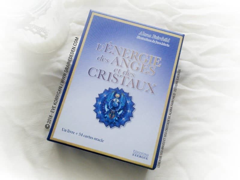 L'énergie des Anges et des Cristaux Cartes Oracle de Alana Fairchild Review - Graine d'Eden Développement personnel, spiritualité, tarots et oracles divinatoires, Bibliothèques des Oracles, avis, présentation, review tarot oracle , revue tarot oracle