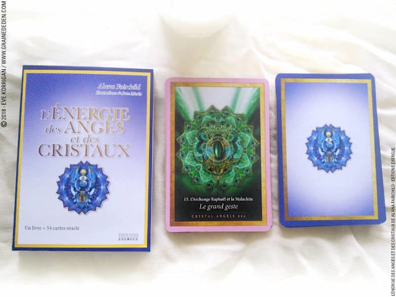 L'énergie des Anges et des Cristaux Cartes Oracle de Alana Fairchild Review - Graine d'Eden Développement personnel, spiritualité, tarots et oracles divinatoires, Bibliothèques des Oracles, avis, présentation, review tarot oracle , revue tarot oracle