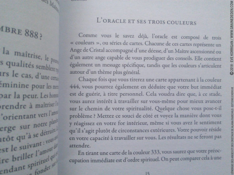 L'énergie des Anges et des Cristaux Cartes Oracle de Alana Fairchild Review - Graine d'Eden Développement personnel, spiritualité, tarots et oracles divinatoires, Bibliothèques des Oracles, avis, présentation, review tarot oracle , revue tarot oracle