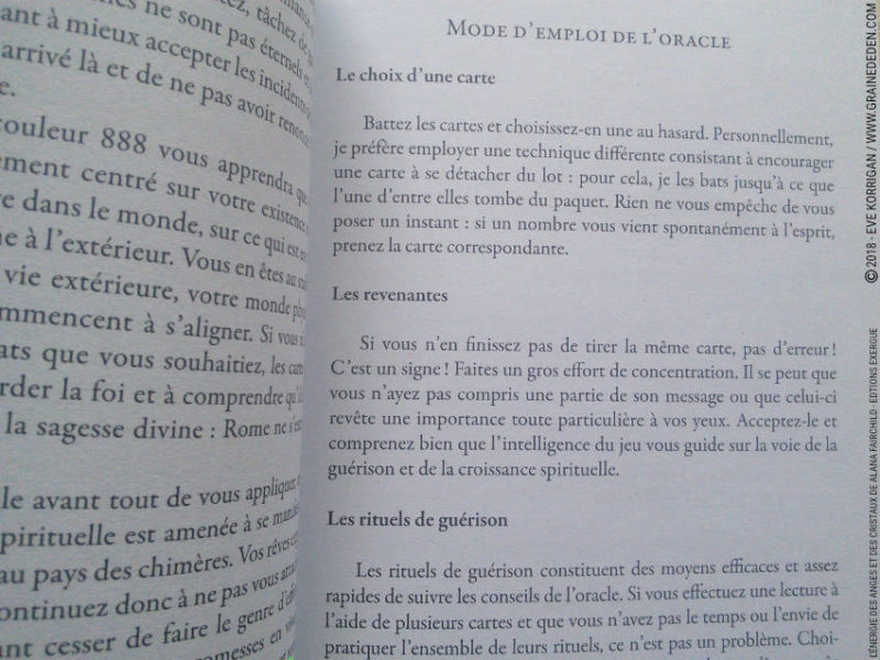 L'énergie des Anges et des Cristaux Cartes Oracle de Alana Fairchild Review - Graine d'Eden Développement personnel, spiritualité, tarots et oracles divinatoires, Bibliothèques des Oracles, avis, présentation, review tarot oracle , revue tarot oracle