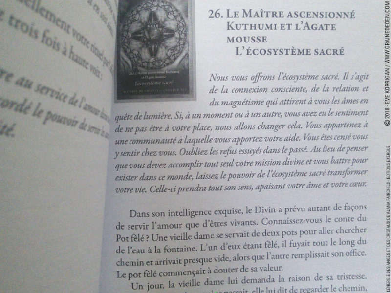 L'énergie des Anges et des Cristaux Cartes Oracle de Alana Fairchild Review - Graine d'Eden Développement personnel, spiritualité, tarots et oracles divinatoires, Bibliothèques des Oracles, avis, présentation, review tarot oracle , revue tarot oracle