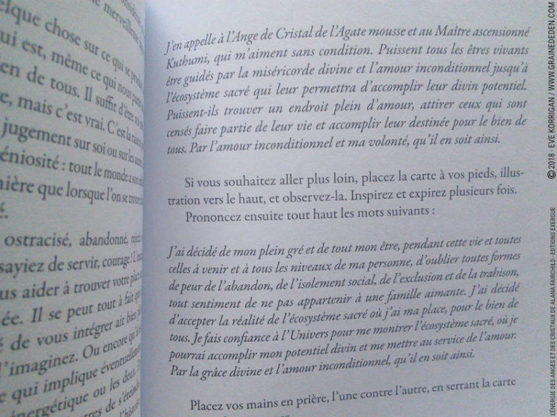 L'énergie des Anges et des Cristaux Cartes Oracle de Alana Fairchild Review - Graine d'Eden Développement personnel, spiritualité, tarots et oracles divinatoires, Bibliothèques des Oracles, avis, présentation, review tarot oracle , revue tarot oracle