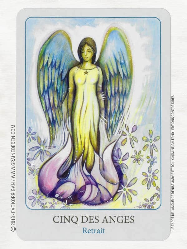 Le Tarot de l'Amour de Denise Jarvie et Toni Carmine Salerno Review - Graine d'Eden Développement personnel, spiritualité, tarots et oracles divinatoires, Bibliothèques des Oracles, avis, présentation, review tarot oracle , revue tarot oracle