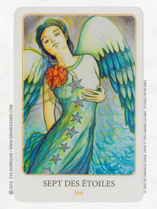 Le Tarot de l'Amour de Denise Jarvie et Toni Carmine Salerno Review - Graine d'Eden Développement personnel, spiritualité, tarots et oracles divinatoires, Bibliothèques des Oracles, avis, présentation, review tarot oracle , revue tarot oracle