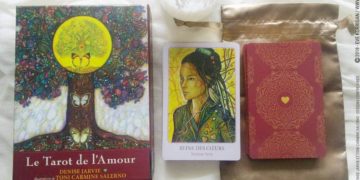 Le Tarot de l'Amour de Denise Jarvie et Toni Carmine Salerno Review - Graine d'Eden Développement personnel, spiritualité, tarots et oracles divinatoires, Bibliothèques des Oracles, avis, présentation, review tarot oracle , revue tarot oracle
