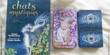 Le Tarot des Chats Mystiques de Lunaea Weatherstone et Mickie Mueller Review - Graine d'Eden Développement personnel, spiritualité, tarots et oracles divinatoires, Bibliothèques des Oracles, avis, présentation, review tarot oracle , revue tarot oracle