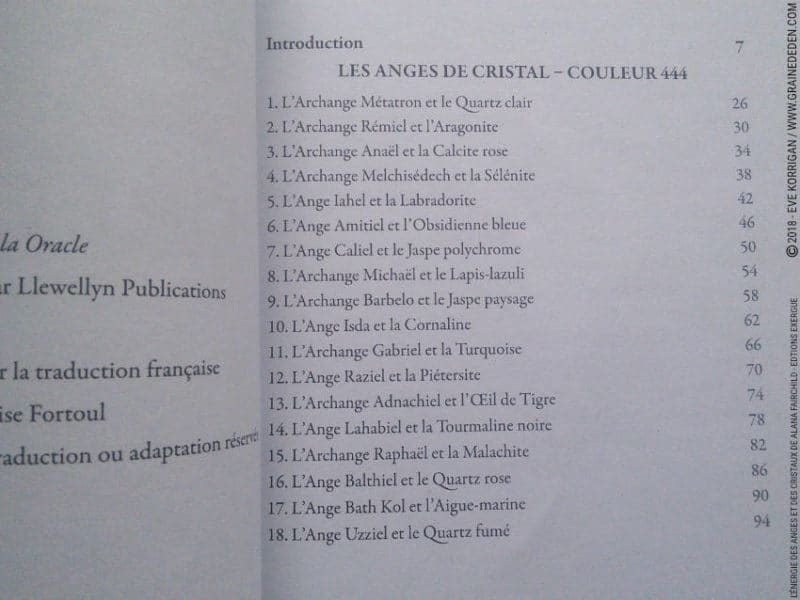 L'énergie des Anges et des Cristaux Cartes Oracle de Alana Fairchild Review - Graine d'Eden Développement personnel, spiritualité, tarots et oracles divinatoires, Bibliothèques des Oracles, avis, présentation, review tarot oracle , revue tarot oracle
