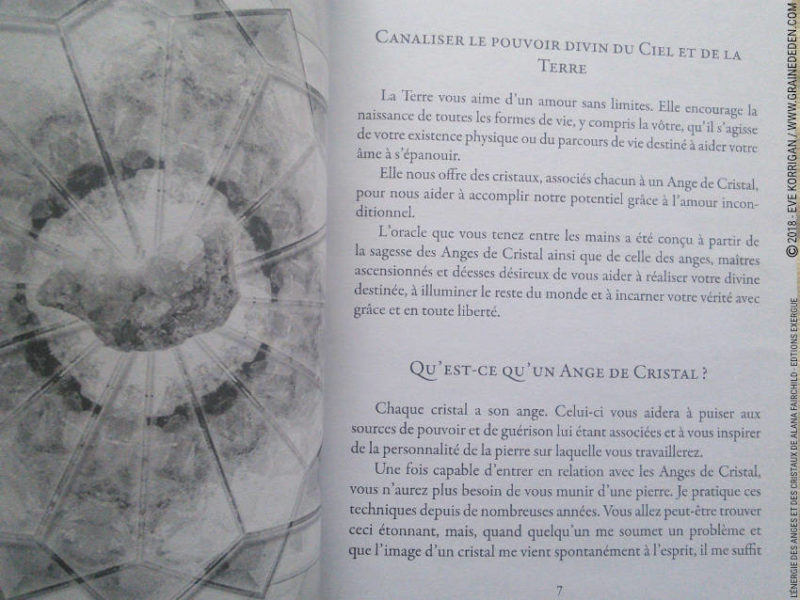 L'énergie des Anges et des Cristaux Cartes Oracle de Alana Fairchild Review - Graine d'Eden Développement personnel, spiritualité, tarots et oracles divinatoires, Bibliothèques des Oracles, avis, présentation, review tarot oracle , revue tarot oracle