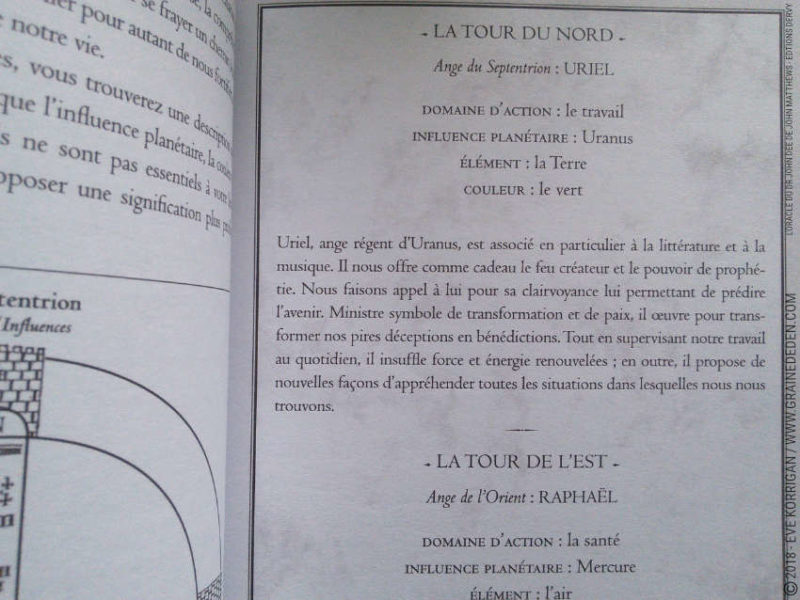 L'Oracle du Dr John Dee de John Matthews et Will Kinghan Review - Graine d'Eden Développement personnel, spiritualité, tarots et oracles divinatoires, Bibliothèques des Oracles, avis, présentation, review tarot oracle , revue tarot oracle