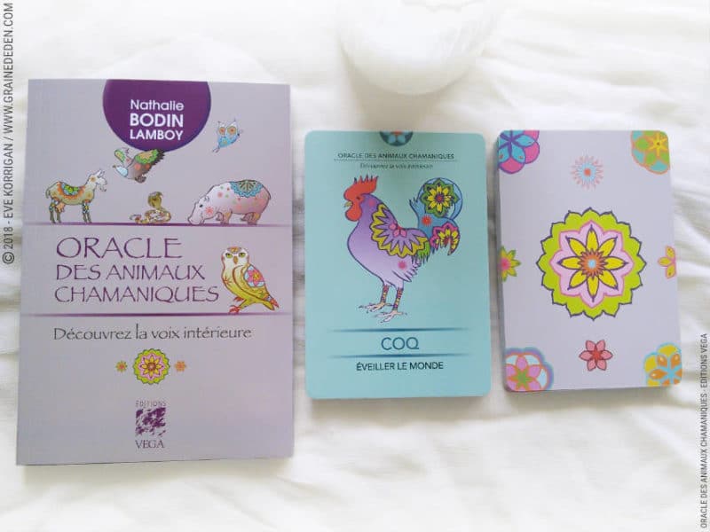 Oracle des Animaux Chamaniques de Nathalie Bodin Lamboy Review - Graine d'Eden Développement personnel, spiritualité, tarots et oracles divinatoires, Bibliothèques des Oracles, avis, présentation, review tarot oracle , revue tarot oracle