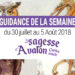 30 Juillet au 5 Août 2018 - Votre guidance de la semaine avec les Cartes La Sagesse d'Avalon - Graine d'Eden Développement personnel, spiritualité, tarots et oracles divinatoires, Bibliothèques des Oracles, avis, présentation, review tarot oracle , revue tarot oracle