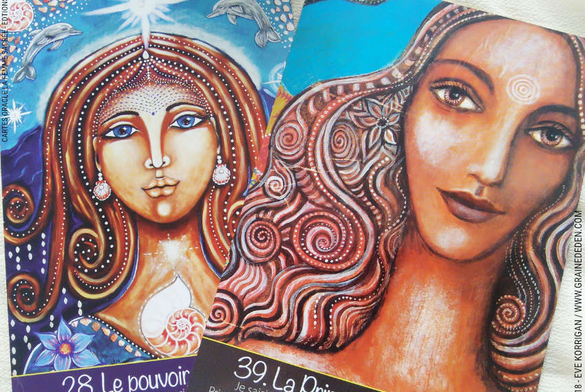 La Femme Sacrée Cartes Oracle de Shushann Movsessian Review Présentation Avis - Graine d'Eden Développement personnel, spiritualité, tarots et oracles divinatoires, Bibliothèques des Oracles, avis, présentation, review tarot oracle , revue tarot oracle