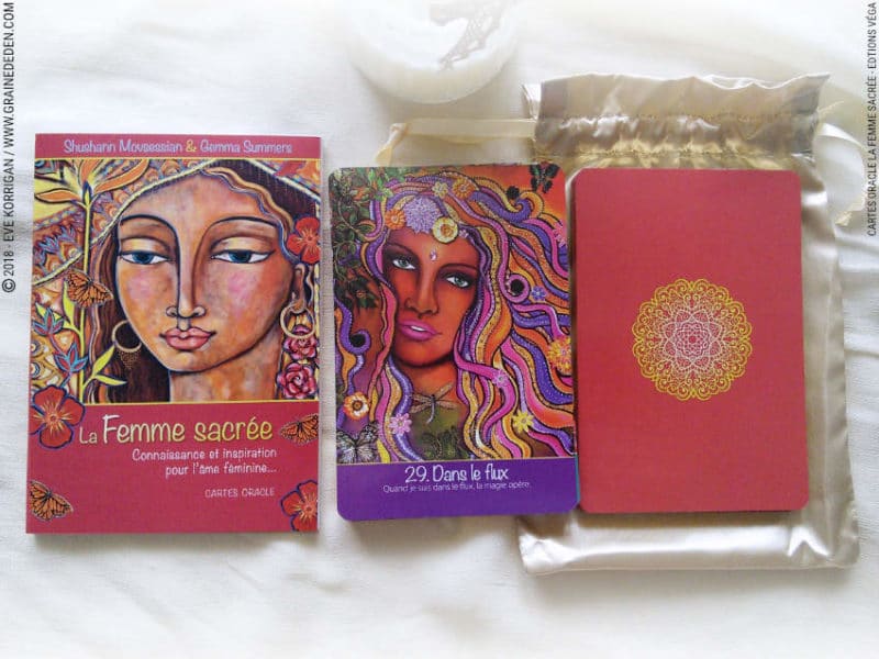 La Femme Sacrée Cartes Oracle de Shushann Movsessian Review Présentation Avis - Graine d'Eden Développement personnel, spiritualité, tarots et oracles divinatoires, Bibliothèques des Oracles, avis, présentation, review tarot oracle , revue tarot oracle