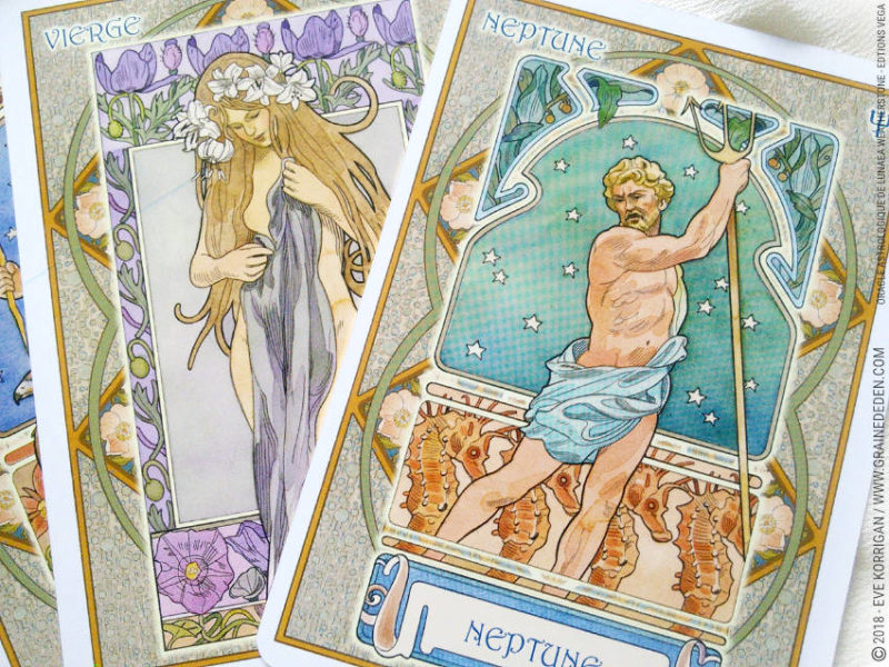 Review Oracle Astrologique de Lunaea Weatherstone - Graine d'Eden Développement personnel, spiritualité, tarots et oracles divinatoires, Bibliothèques des Oracles, avis, présentation, review tarot oracle , revue tarot oracle