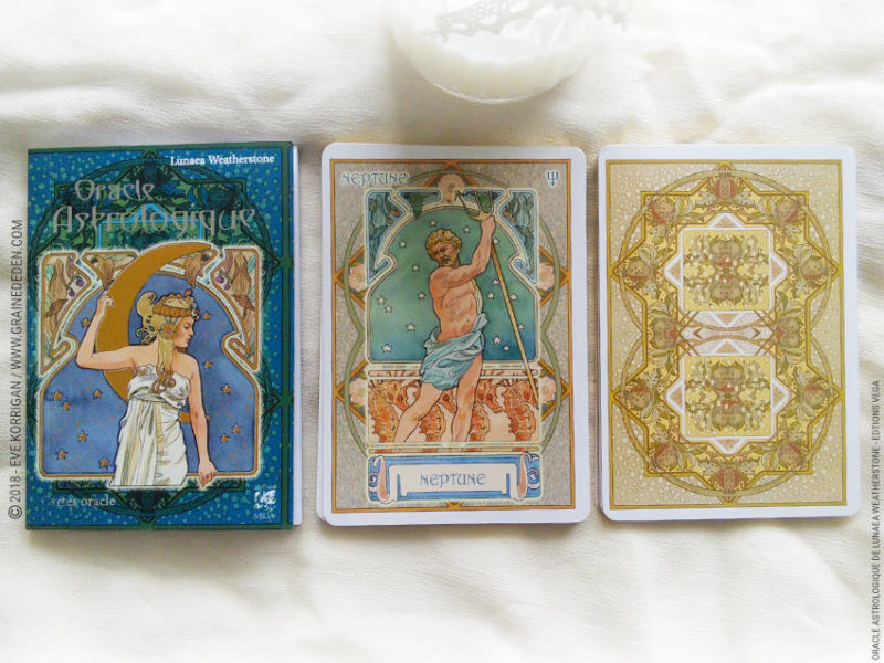 Review Oracle Astrologique de Lunaea Weatherstone - Graine d'Eden Développement personnel, spiritualité, tarots et oracles divinatoires, Bibliothèques des Oracles, avis, présentation, review tarot oracle , revue tarot oracle