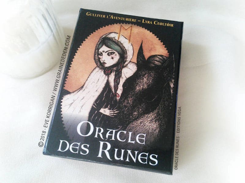 Oracle des Runes de Gulliver L'Aventurière et Lyra Ceoltoir Review - Graine d'Eden Développement personnel, spiritualité, tarots et oracles divinatoires, Bibliothèques des Oracles, avis, présentation, review tarot oracle , revue tarot oracle