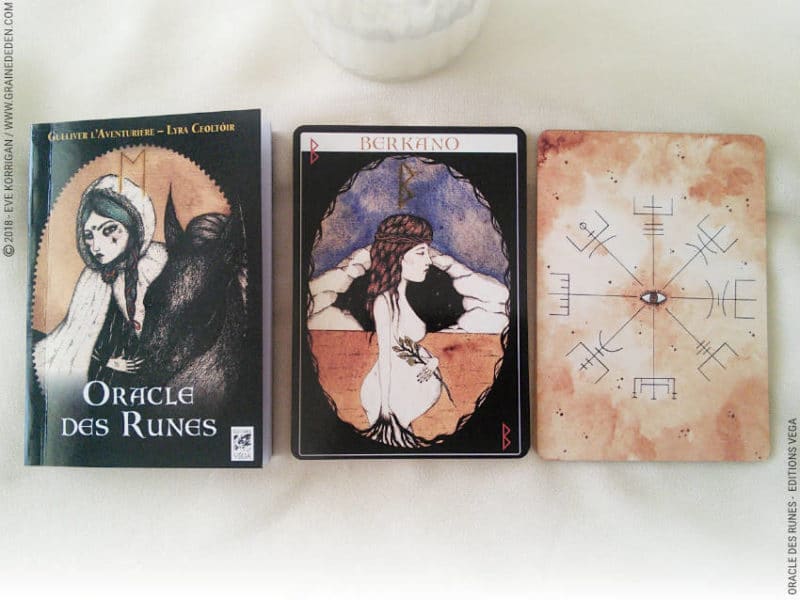 Oracle des Runes de Gulliver L'Aventurière et Lyra Ceoltoir Review - Graine d'Eden Développement personnel, spiritualité, tarots et oracles divinatoires, Bibliothèques des Oracles, avis, présentation, review tarot oracle , revue tarot oracle