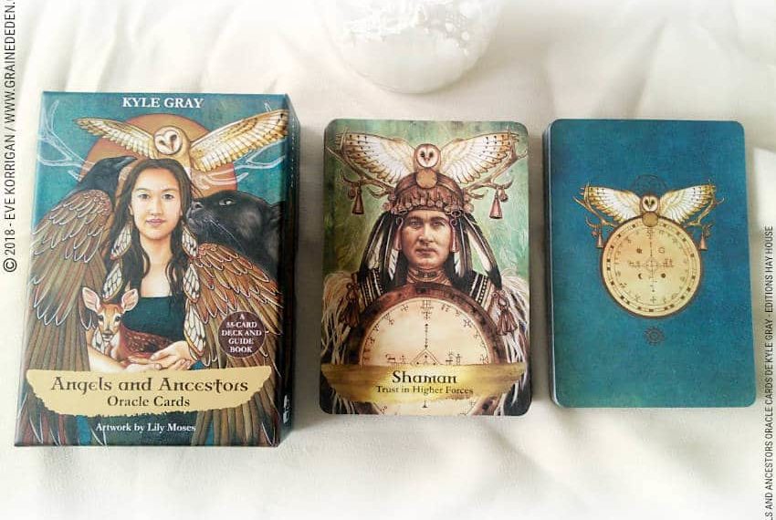 Angels and Ancestors Oracle Cards de Kyle Gray et Lily Moses Review - Graine d'Eden Développement personnel, spiritualité, tarots et oracles divinatoires, Bibliothèques des Oracles, avis, présentation, review tarot oracle , revue tarot oracle