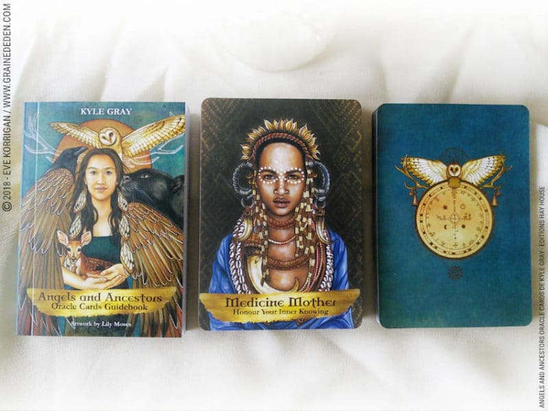 Angels and Ancestors Oracle Cards de Kyle Gray et Lily Moses Review - Graine d'Eden Développement personnel, spiritualité, tarots et oracles divinatoires, Bibliothèques des Oracles, avis, présentation, review tarot oracle , revue tarot oracle