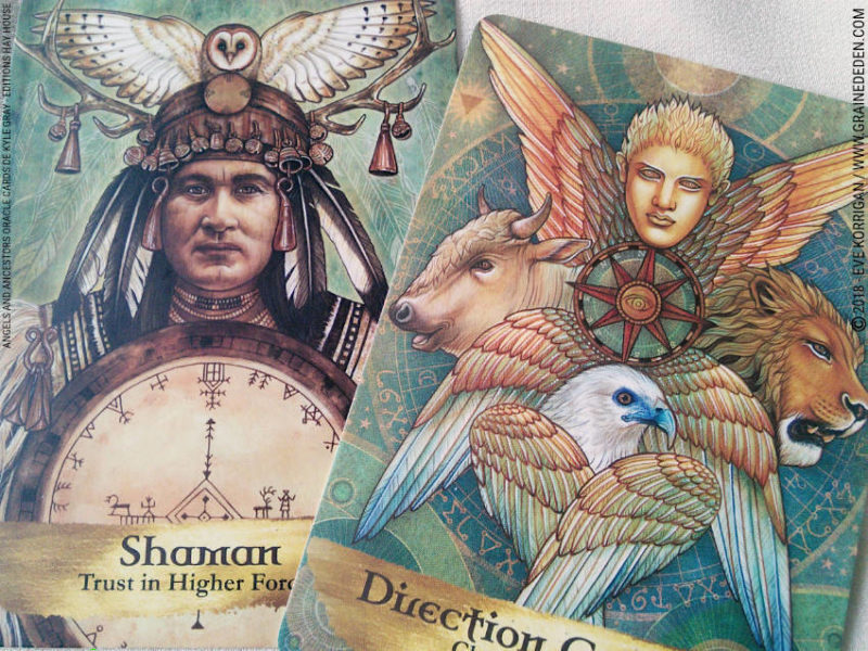 Angels and Ancestors Oracle Cards de Kyle Gray et Lily Moses Review - Graine d'Eden Développement personnel, spiritualité, tarots et oracles divinatoires, Bibliothèques des Oracles, avis, présentation, review tarot oracle , revue tarot oracle