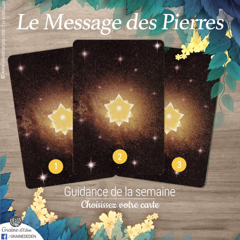 Guidance Energies 3 au 9 décembre 2018 avec Le Message des Pierres Cartes Oracle de Gérard Cazals - Graine d'Eden Développement personnel, spiritualité, tarots et oracles divinatoires, Bibliothèques des Oracles, avis, présentation, review tarot oracle , revue tarot oracle