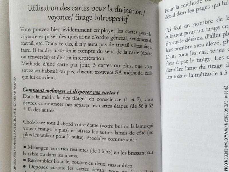 La Voie de l'Emeraude Oracle Cartes de La Blanche Dragonne Review - Graine d'Eden Développement personnel, spiritualité, tarots et oracles divinatoires, Bibliothèques des Oracles, avis, présentation, review tarot oracle , revue tarot oracle