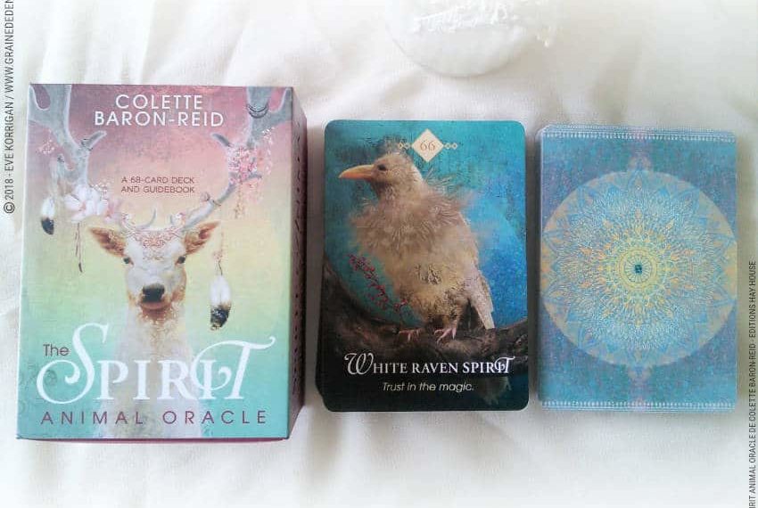 The Spirit Animal Oracle de Colette Baron-Reid et Jena DellaGrottaglia Review - Graine d'Eden Développement personnel, spiritualité, tarots et oracles divinatoires, Bibliothèques des Oracles, avis, présentation, review tarot oracle , revue tarot oracle