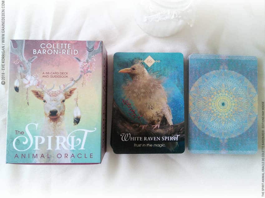 The Spirit Animal Oracle de Colette Baron-Reid et Jena DellaGrottaglia Review - Graine d'Eden Développement personnel, spiritualité, tarots et oracles divinatoires, Bibliothèques des Oracles, avis, présentation, review tarot oracle , revue tarot oracle