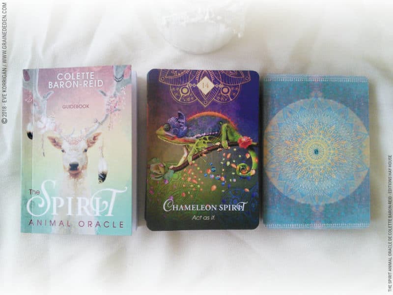 The Spirit Animal Oracle de Colette Baron-Reid et Jena DellaGrottaglia Review - Graine d'Eden Développement personnel, spiritualité, tarots et oracles divinatoires, Bibliothèques des Oracles, avis, présentation, review tarot oracle , revue tarot oracle