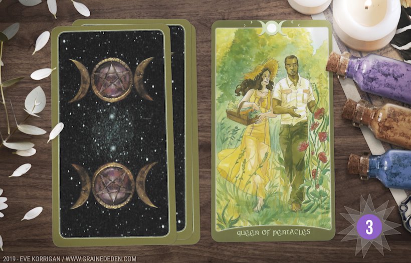 Grand Taroscope 2019 - Votre guidance de l'Année avec The Book of Shadows de Barbara Moore - Graine d'Eden Développement personnel, spiritualité, tarots et oracles divinatoires, Bibliothèques des Oracles, avis, présentation, review tarot oracle , revue tarot oracle