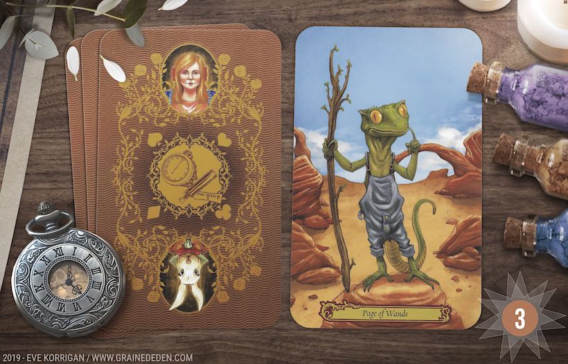 Grand Taroscope 2019 - Votre guidance de l'Année avec Tarot In Wonderland de Barbara Moore - Graine d'Eden Développement personnel, spiritualité, tarots et oracles divinatoires, Bibliothèques des Oracles, avis, présentation, review tarot oracle , revue tarot oracle