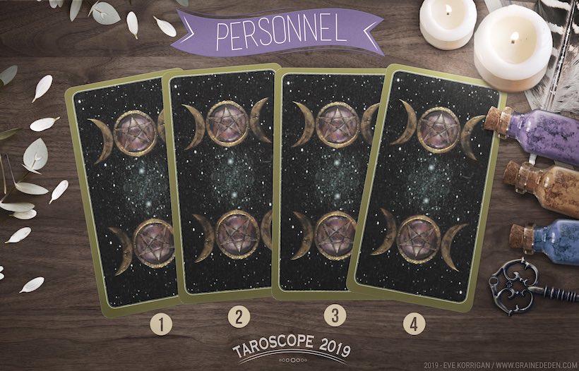 Grand Taroscope 2019 - Votre guidance de l'Année avec The Book of Shadows de Barbara Moore - Graine d'Eden Développement personnel, spiritualité, tarots et oracles divinatoires, Bibliothèques des Oracles, avis, présentation, review tarot oracle , revue tarot oracle