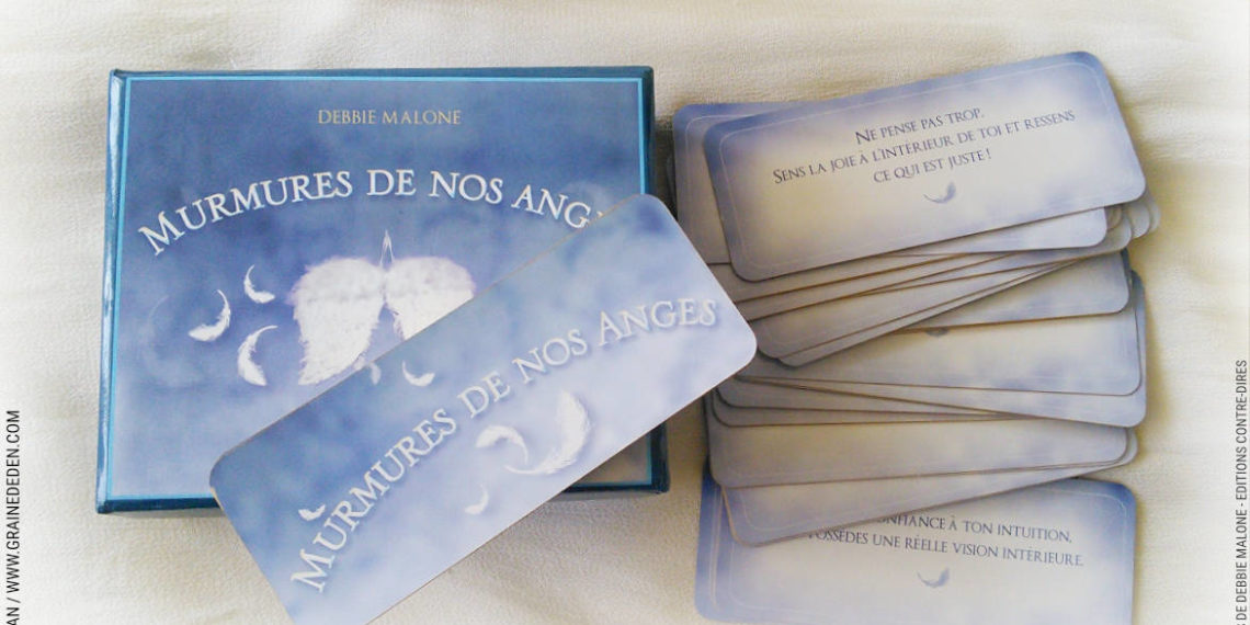 Murmures de nos Anges cartes Oracle de Debbie Malone - Graine d'Eden Développement personnel, spiritualité, tarots et oracles divinatoires, Bibliothèques des Oracles, avis, présentation, review , revue