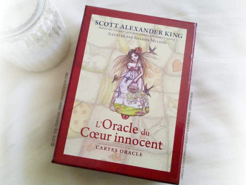 L'Oracle du Coeur Innocent de Scott Alexander King et Sharon McLeod review avis - Graine d'Eden Développement personnel, spiritualité, tarots et oracles cartes divinatoires, Bibliothèques des Oracles, avis, présentation, review , revue