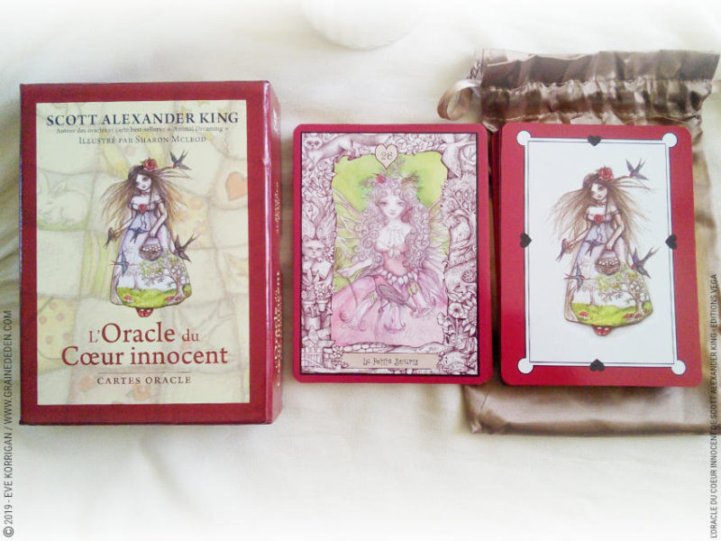 L'Oracle du Coeur Innocent de Scott Alexander King et Sharon McLeod review avis - Graine d'Eden Développement personnel, spiritualité, tarots et oracles cartes divinatoires, Bibliothèques des Oracles, avis, présentation, review , revue