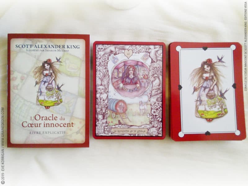 L'Oracle du Coeur Innocent de Scott Alexander King et Sharon McLeod review avis - Graine d'Eden Développement personnel, spiritualité, tarots et oracles cartes divinatoires, Bibliothèques des Oracles, avis, présentation, review , revue