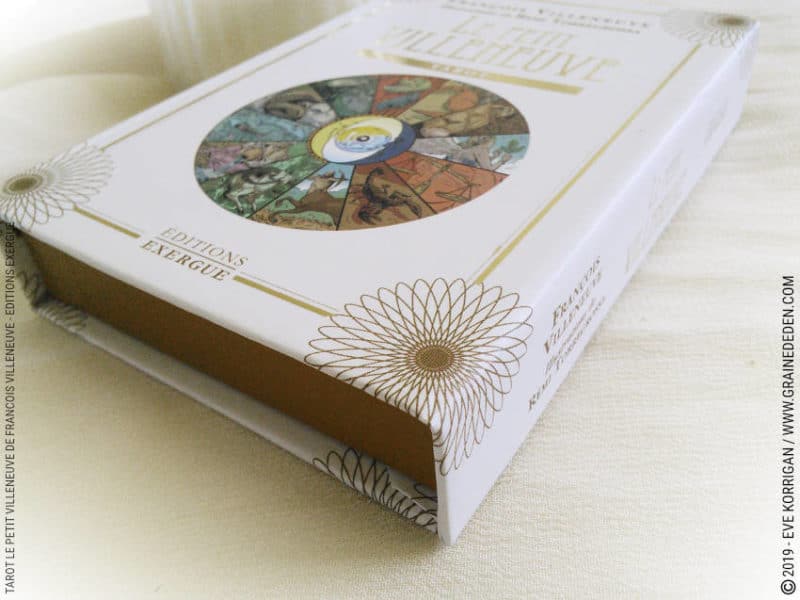 Le Petit Villeneuve Tarot de François Villeneuve review et avis - Graine d'Eden Développement personnel, spiritualité, tarots et oracles cartes divinatoires, Bibliothèques des Oracles, avis, présentation, review , revue