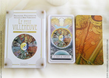 Le Petit Villeneuve Tarot de François Villeneuve review et avis - Graine d'Eden Développement personnel, spiritualité, tarots et oracles cartes divinatoires, Bibliothèques des Oracles, avis, présentation, review , revue