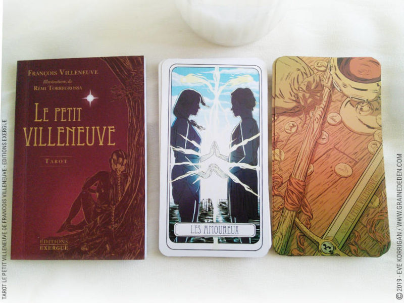 Le Petit Villeneuve Tarot de François Villeneuve review et avis - Graine d'Eden Développement personnel, spiritualité, tarots et oracles cartes divinatoires, Bibliothèques des Oracles, avis, présentation, review , revue