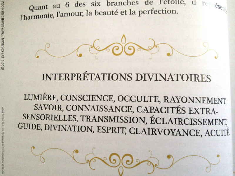 Oracle de Mercure de Alcide Nathanaël et livre de Mercure review et avis - Graine d'Eden Développement personnel, spiritualité, tarots et oracles cartes divinatoires, Bibliothèques des Oracles, avis, présentation, review , revue