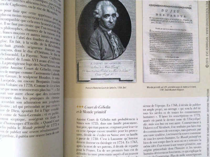 Histoire du Tarot de Isabelle Nadolny - Livre Review et avis - Graine d'Eden Développement personnel, spiritualité, livre tarots et oracles cartes divinatoires, Bibliothèques des Oracles, avis, présentation, review , revue