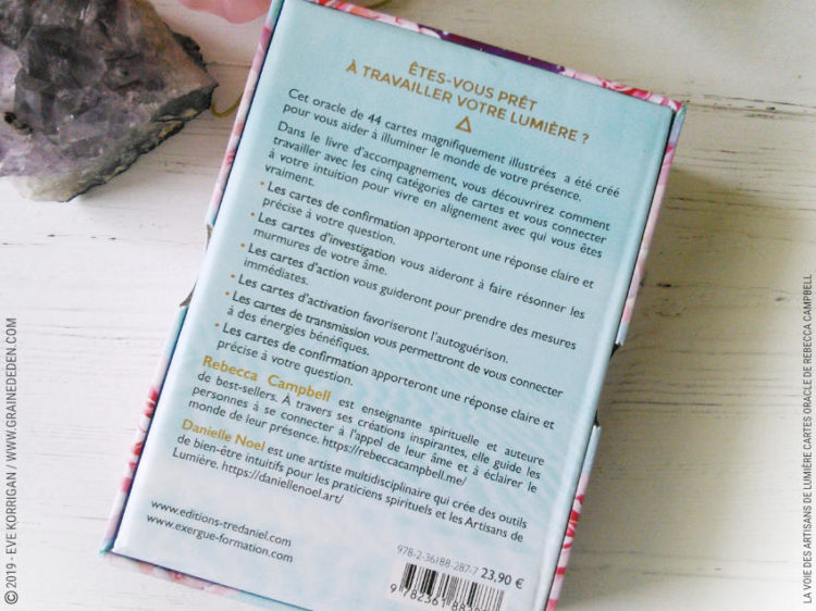 La Voie des Artisans de Lumière Cartes Oracle - Avis et review