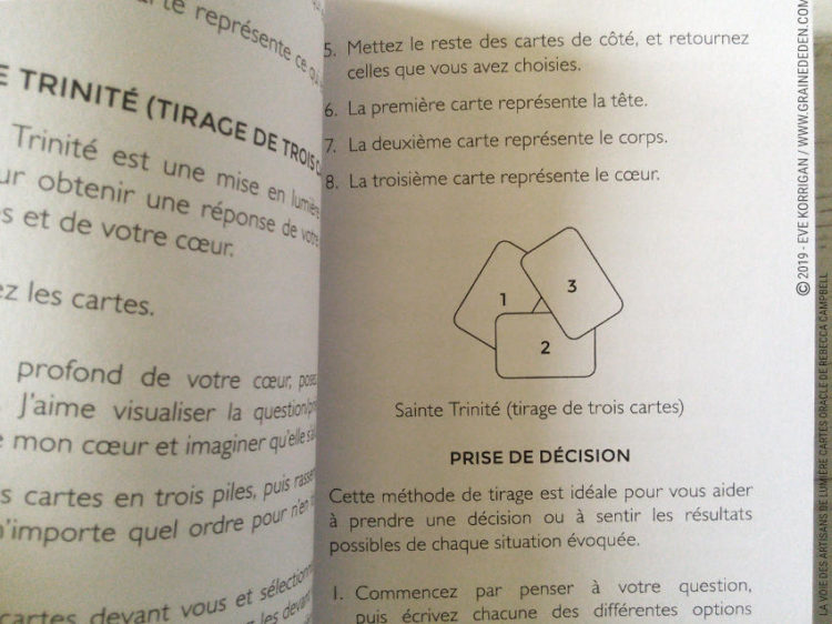 La Voie des Artisans de Lumière Cartes Oracle - Avis et review