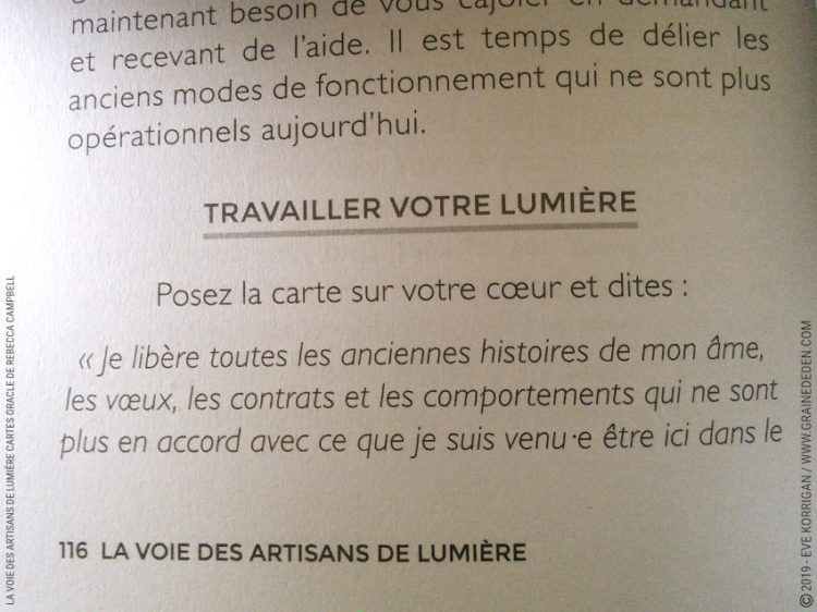La Voie des Artisans de Lumière Cartes Oracle - Avis et review