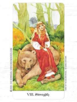 Tarot of the Golden Wheel de Mile Losenko - Graine d'Eden Développement personnel, spiritualité, tarots et oracles divinatoires, Bibliothèques des Oracles, avis, présentation, review tarot oracle , revue tarot oracle