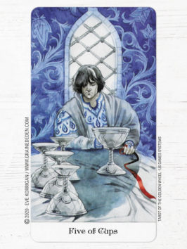 Tarot of the Golden Wheel de Mile Losenko - Graine d'Eden Développement personnel, spiritualité, tarots et oracles divinatoires, Bibliothèques des Oracles, avis, présentation, review tarot oracle , revue tarot oracle