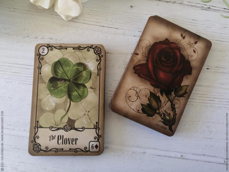 Under the Roses Lenormand cartes