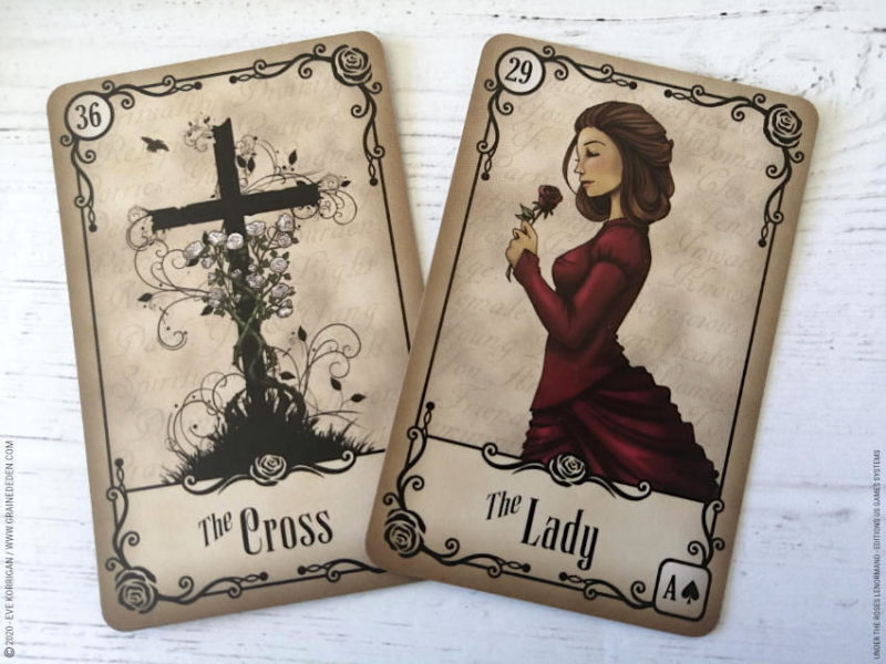 Under the Roses Lenormand cartes